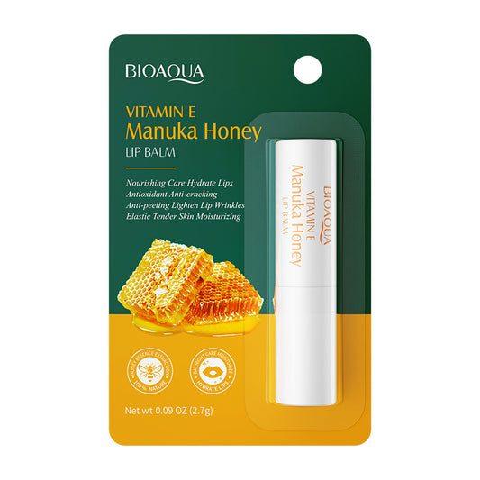 Bálsamo Labial de Miel de Manuka con Vitamina E – BIOAQUA REF:NO.BQY04735