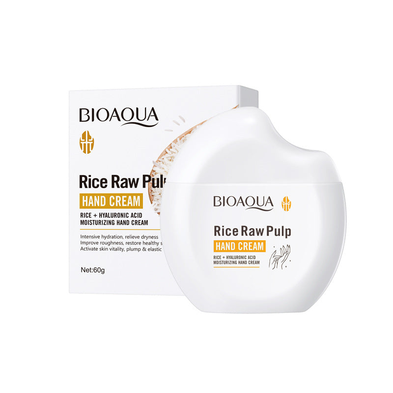 Crema de manos Rice Raw Pulp BIOAQUA REF:NO.BQY14870