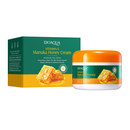 Crema Facial de Vitamina E y Miel de Manuka – BIOAQUA REF:NO.BQY50205