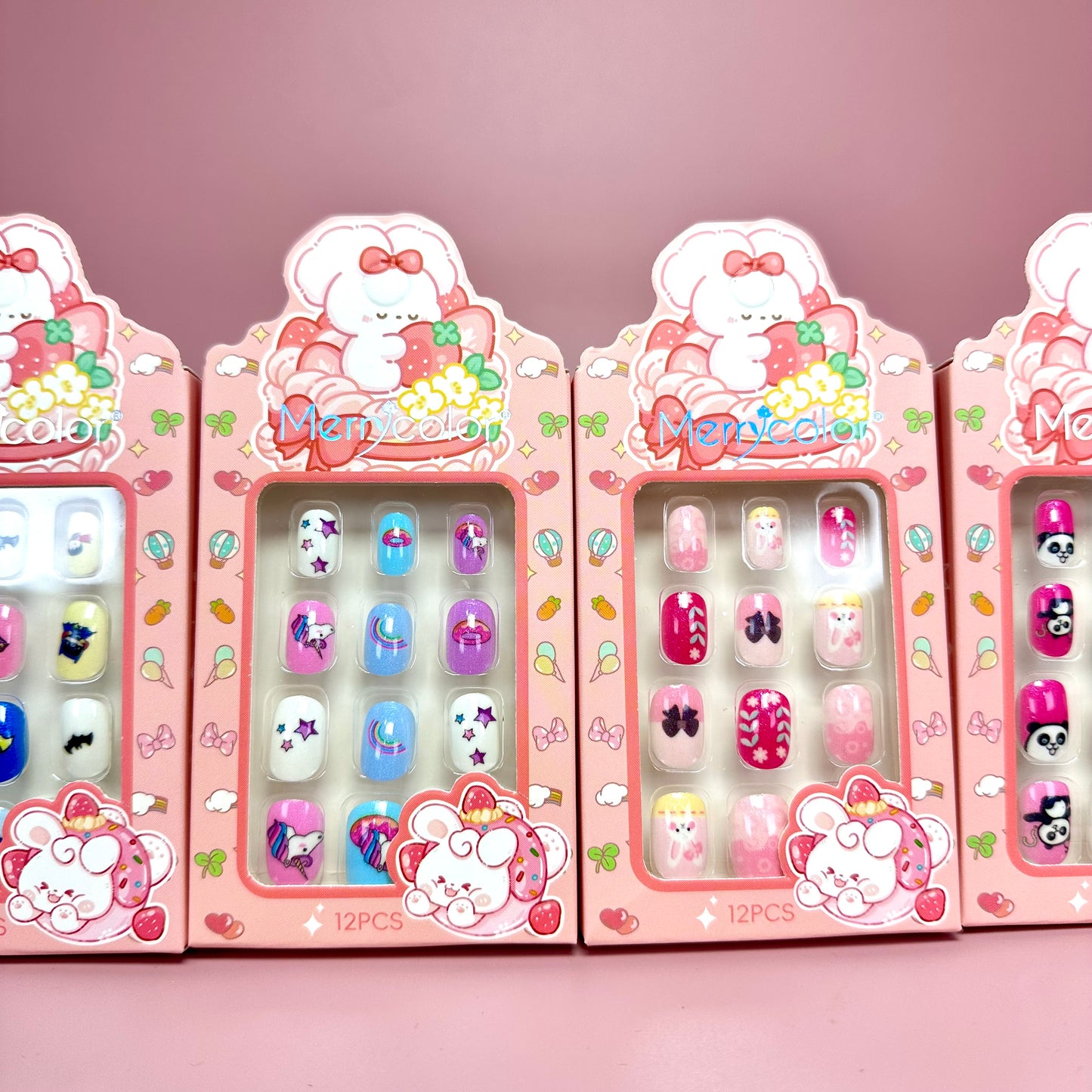 UÑAS POSTIZAS PARA NIÑAS REF:MK-08