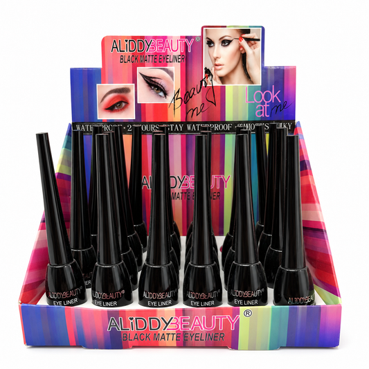Delineador de Ojos Black Matte ALiDDYBEAUTY REF:A6028