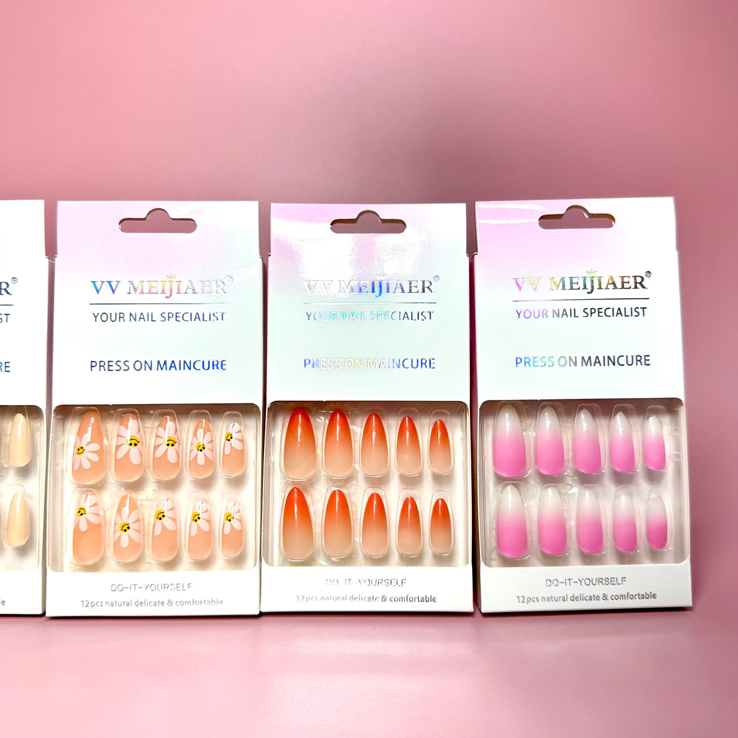 UÑAS POSTIZAS 12pcs REF:MJ-5