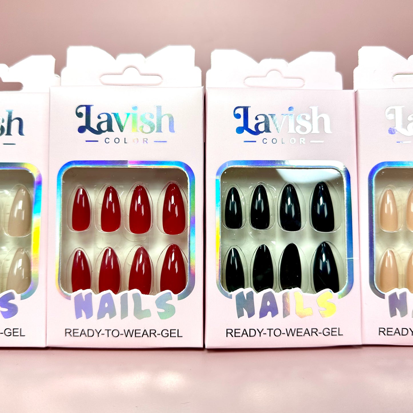 UÑAS POSTIZAS 12PCS REF:LC-2