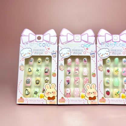 UÑAS POSTIZAS PARA NIÑAS REF:MK-04