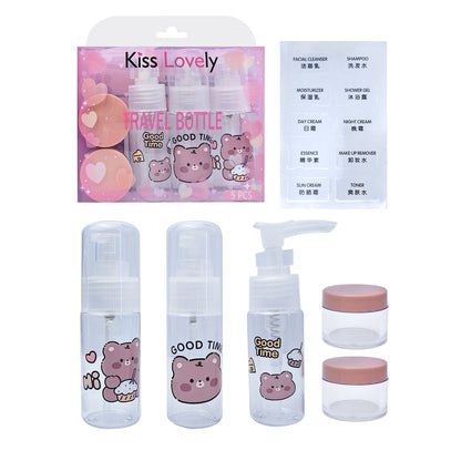 Kit Botellas de viaje *5 REF:BX-2649