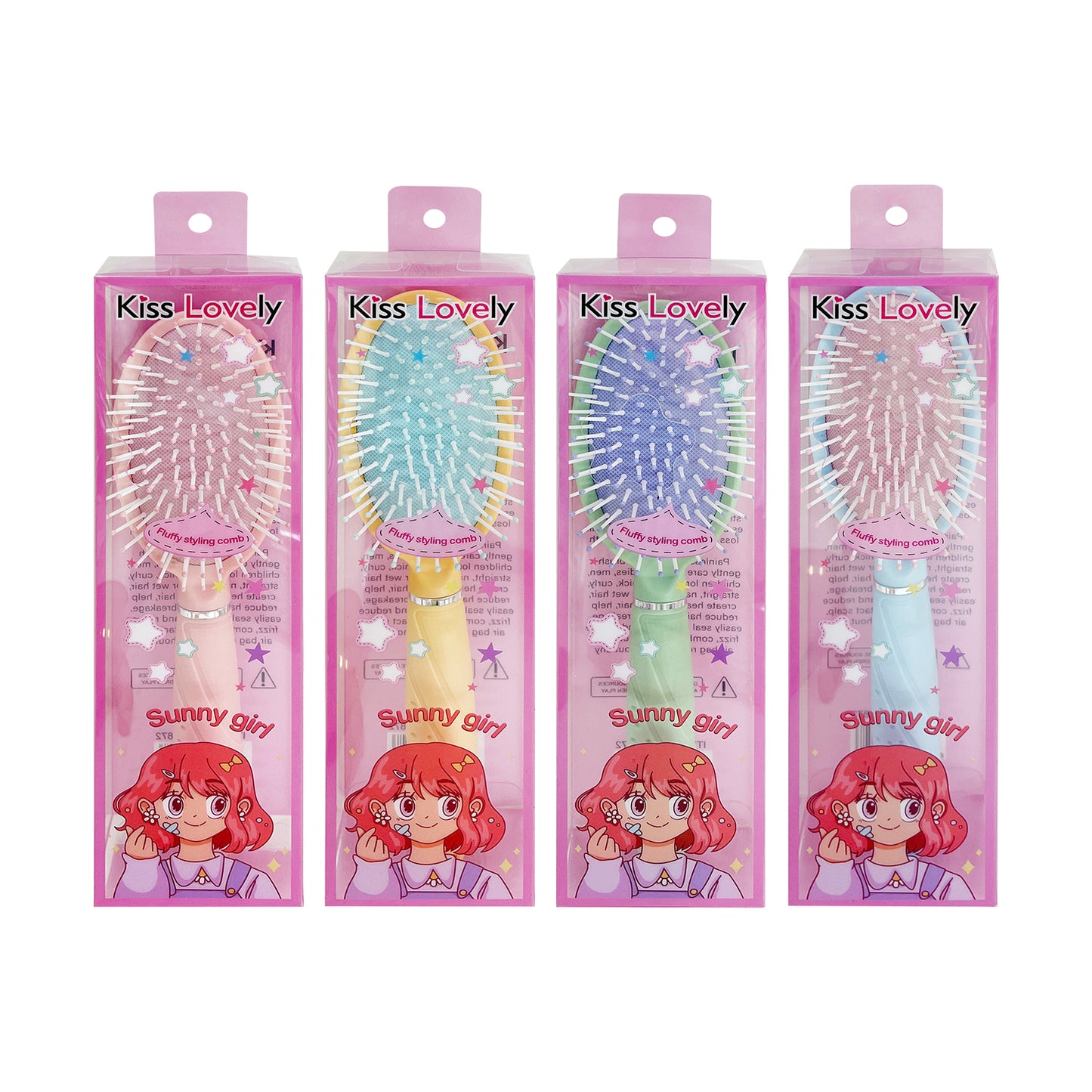 Cepillo de Cabello Desenredante REF:BX-3872