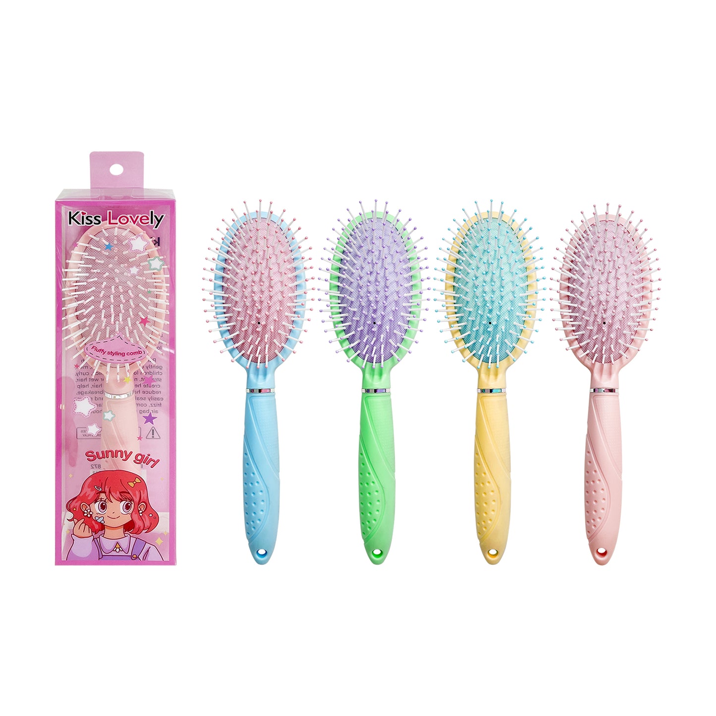 Cepillo de Cabello Desenredante REF:BX-3872