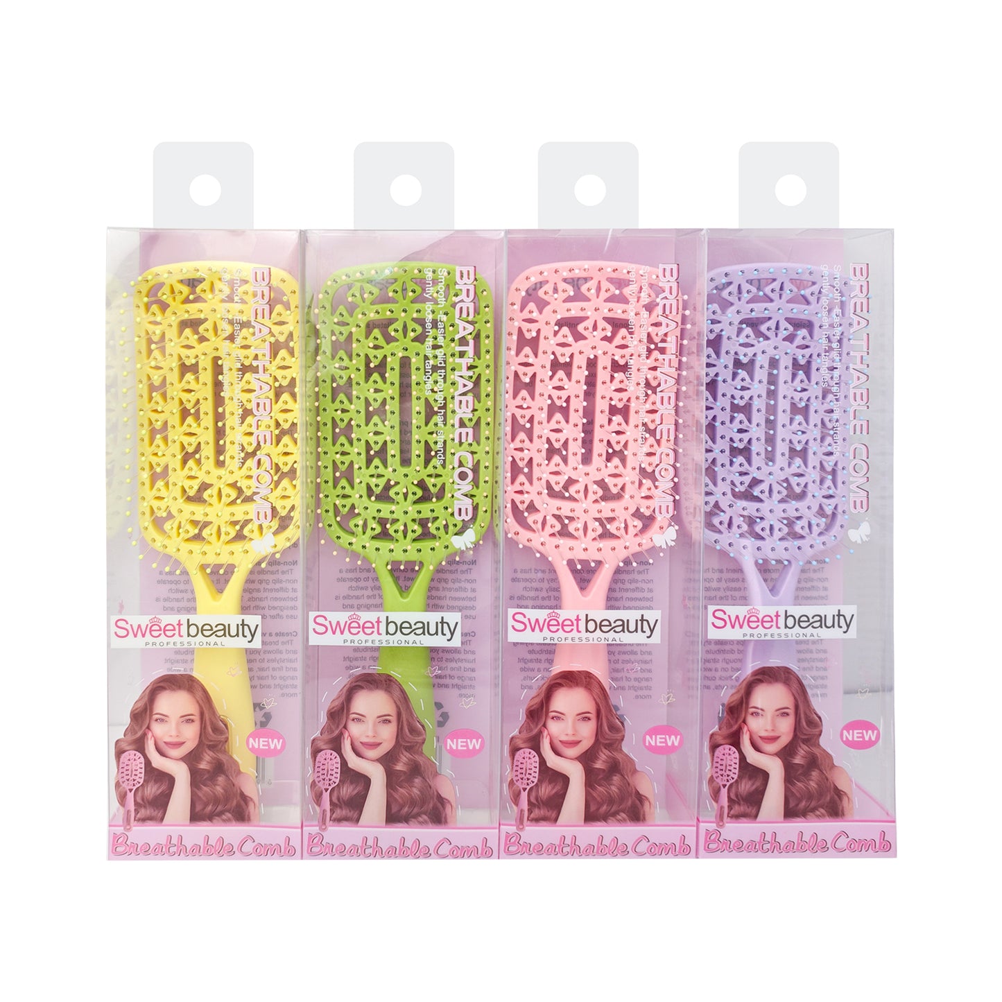 Cepillo de Cabello Desenredante REF:BX-3992