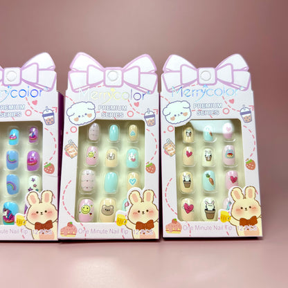 UÑAS POSTIZAS PARA NIÑAS REF:MK-04