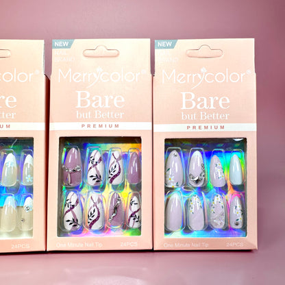 UÑAS POSTIZAS 12pcs REF:DS-31