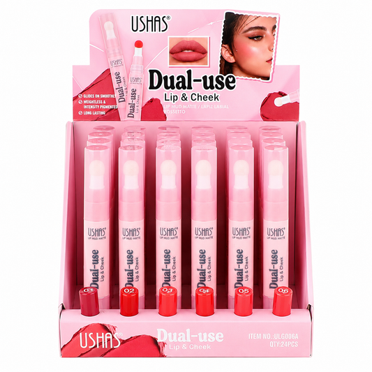 Labial y Rubor Dual-Use Lip & Cheek USHAS REF:ULG006A