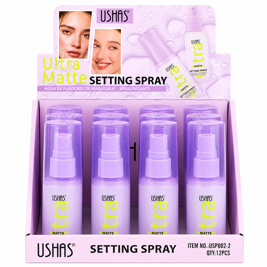 Fijador de Maquillaje Ultra Matte Setting Spray USHAS REF:USP002-2