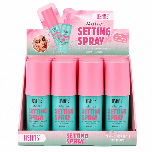 Fijador de Maquillaje Matte Setting Spray USHAS REF:USP004-2