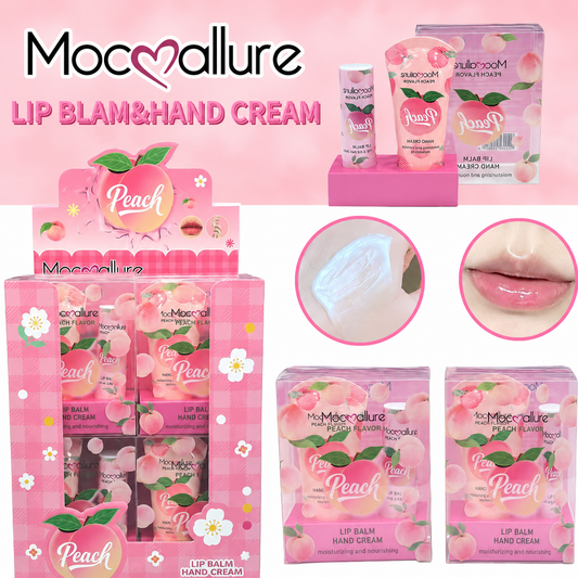 Crema de Manos y Bálsamo Labial Cereza Mocallure REF:FF119