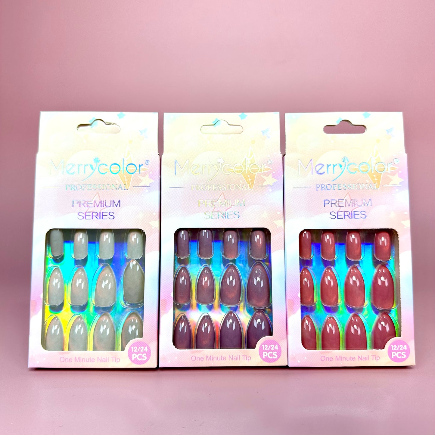 UÑAS POSTIZAS 12pcs OJOS DE GATO REF:DS-19