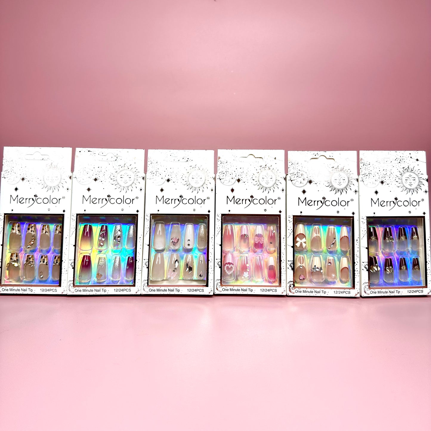 UÑAS POSTIZAS 12pcs REF:DS-30