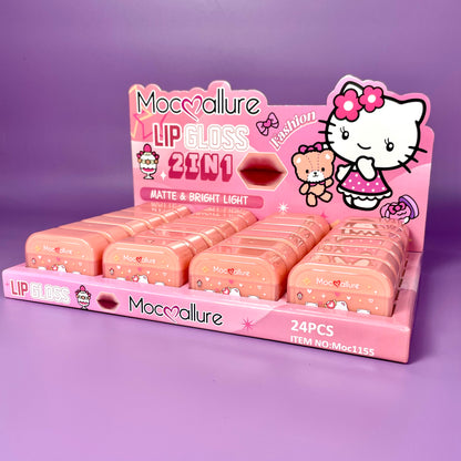 LABIAL BRILLO/MATTE 2EN1 REF:MOC1155