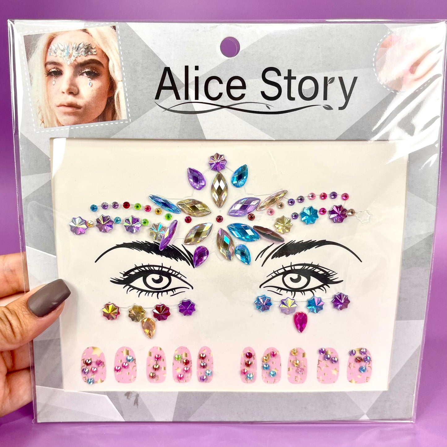 GEMAS FACIALES COLORES REF:MYZT-032