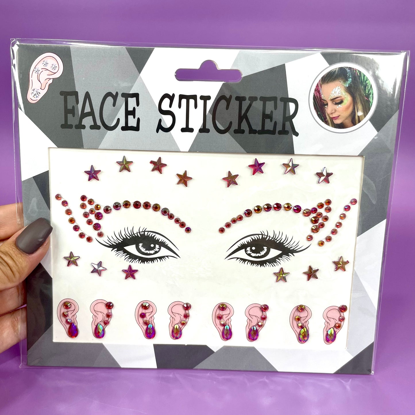 GEMAS FACIALES COLORES REF:MYZT-029