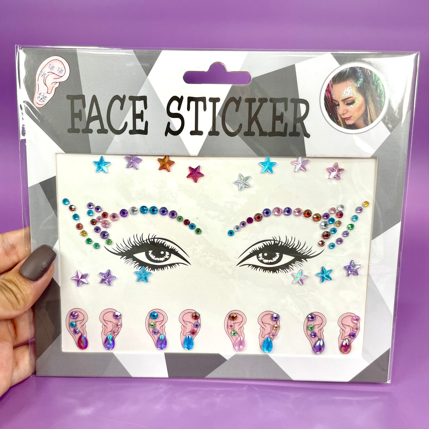 GEMAS FACIALES COLORES REF:MYZT-029