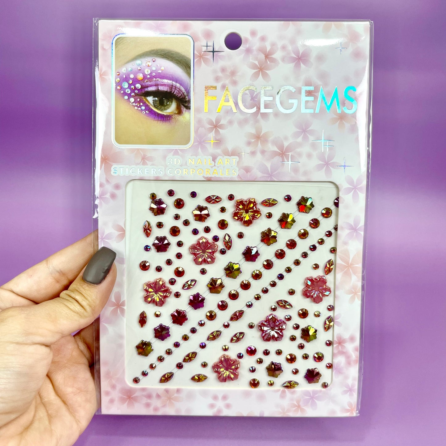 GEMAS FACIALES COLORES REF:MYZT-021