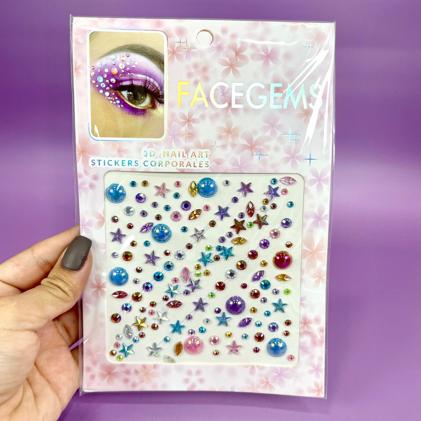 GEMAS FACIALES COLORES REF:MYZT-022