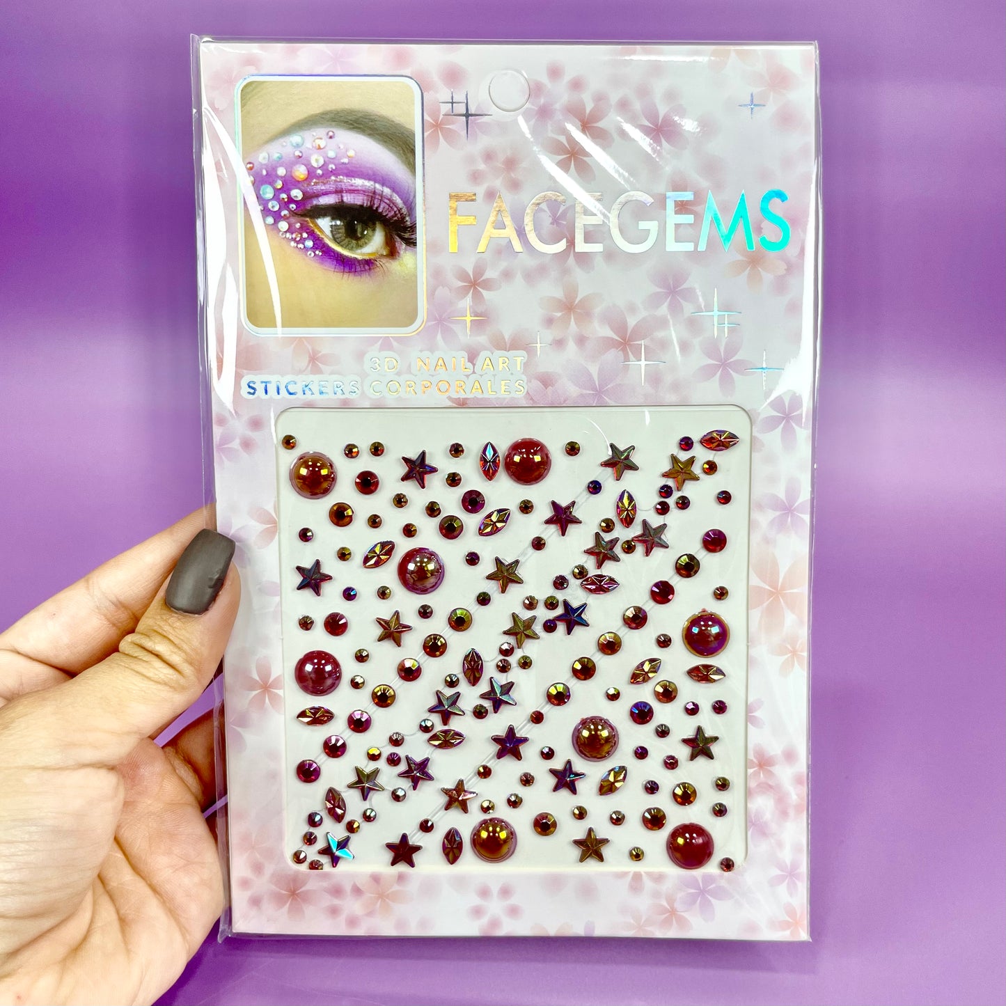 GEMAS FACIALES COLORES REF:MYZT-022