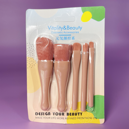 BROCHAS DE MAQUILLAJE 4 COLORES REF:MY2721