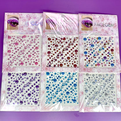 GEMAS FACIALES COLORES REF:MYZT-022