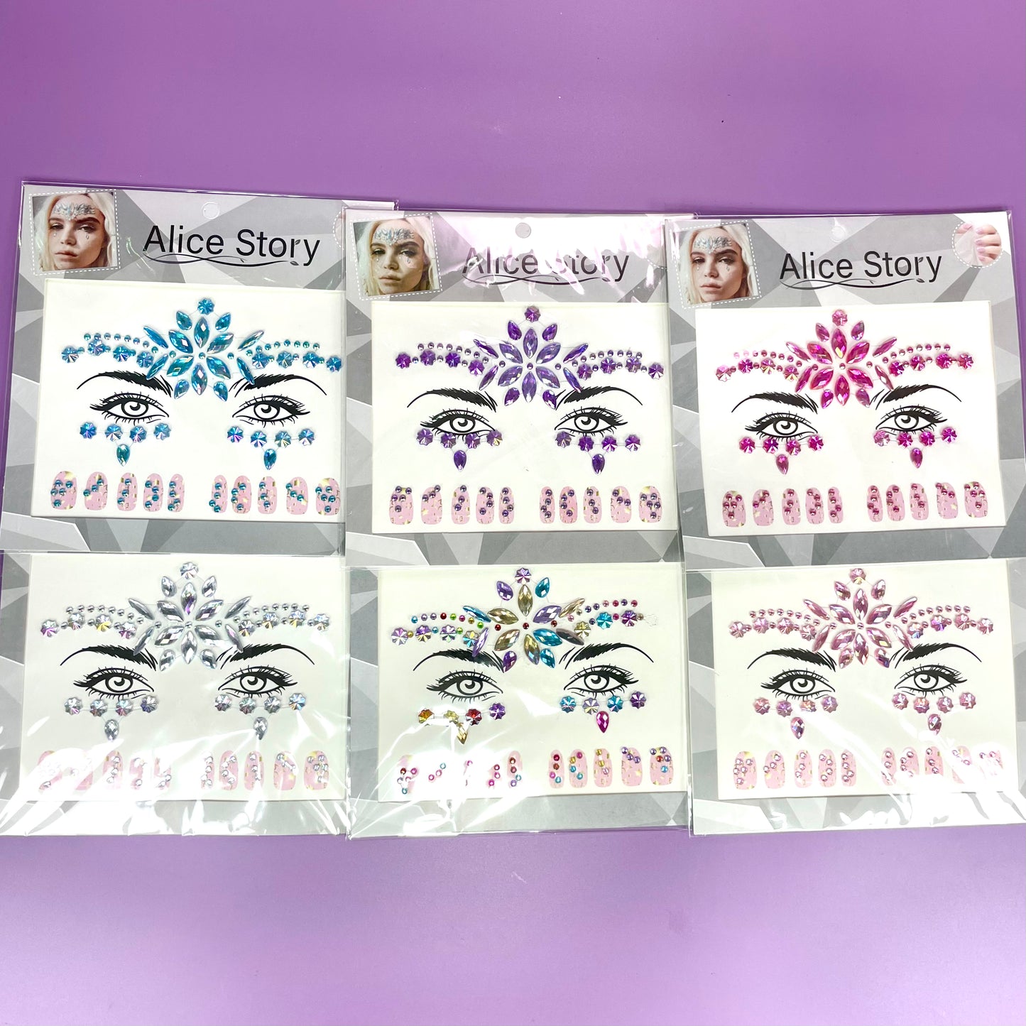 GEMAS FACIALES COLORES REF:MYZT-032