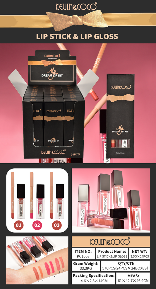 Kit Duo Labiales KEVIN&COCO  REF:KC1003