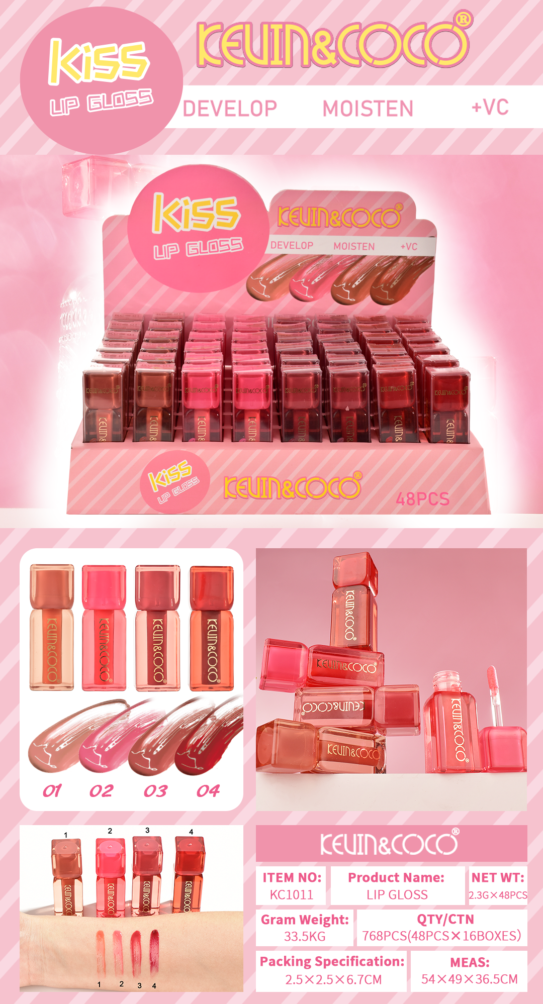 LABIAL LIQUIDO KEVIN&COCO REF:KC1011