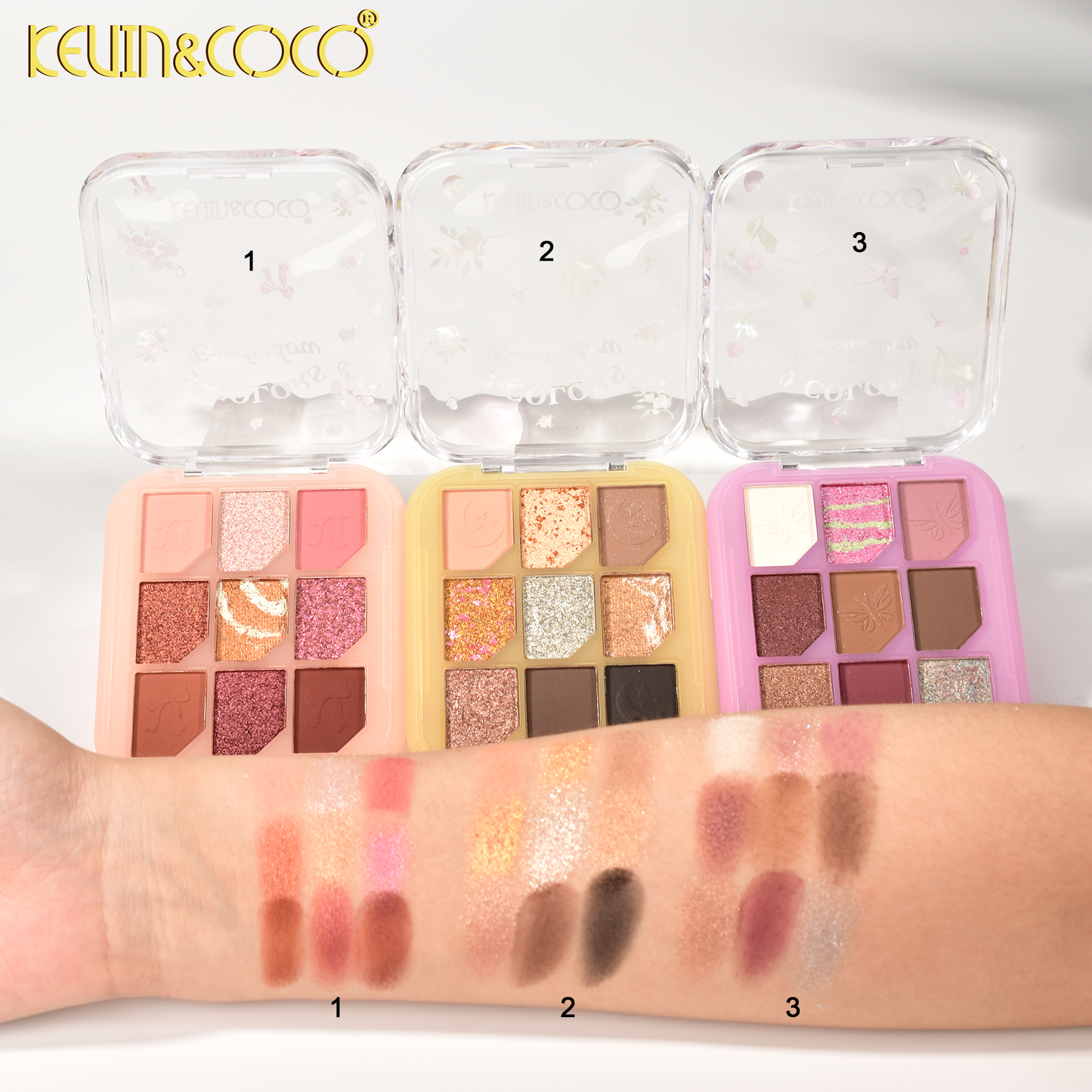 SOMBRA DE OJOS 9 COLORES KEVIN&COCO REF:KC1012