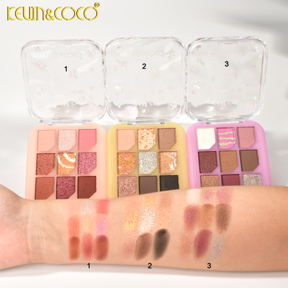 SOMBRA DE OJOS 9 COLORES KEVIN&COCO REF:KC1012