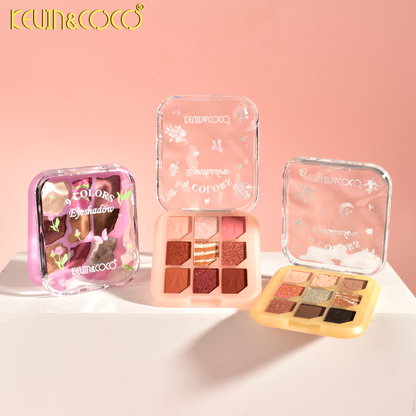 SOMBRA DE OJOS 9 COLORES KEVIN&COCO REF:KC1012