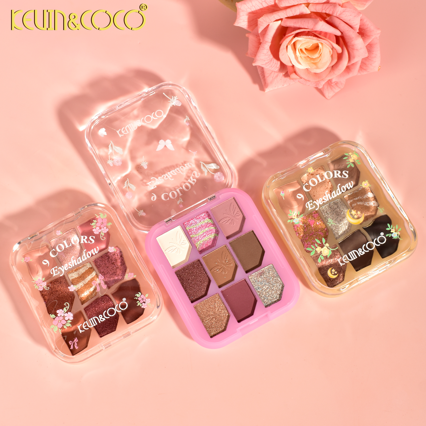 SOMBRA DE OJOS 9 COLORES KEVIN&COCO REF:KC1012