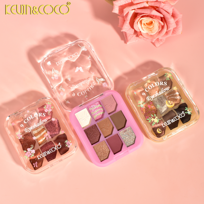 SOMBRA DE OJOS 9 COLORES KEVIN&COCO REF:KC1012