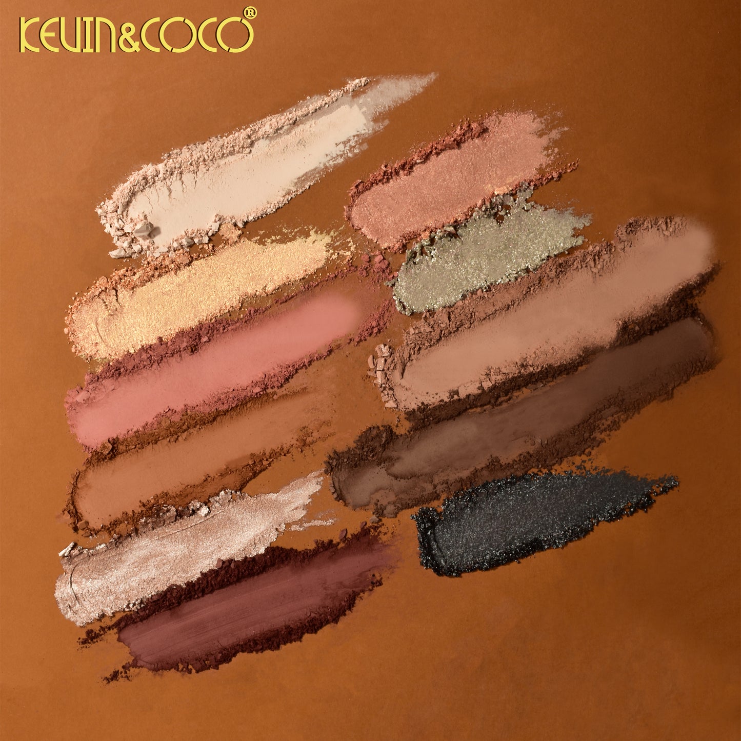 Paleta de Sombras 18 Tonos Chocolate – Kevin&Coco REF:KC1015