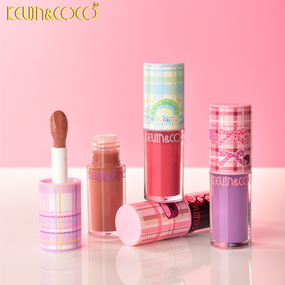 Brillo Labial Diseño de Cuadros Kawaii KEVIN&COCO REF:KC1018