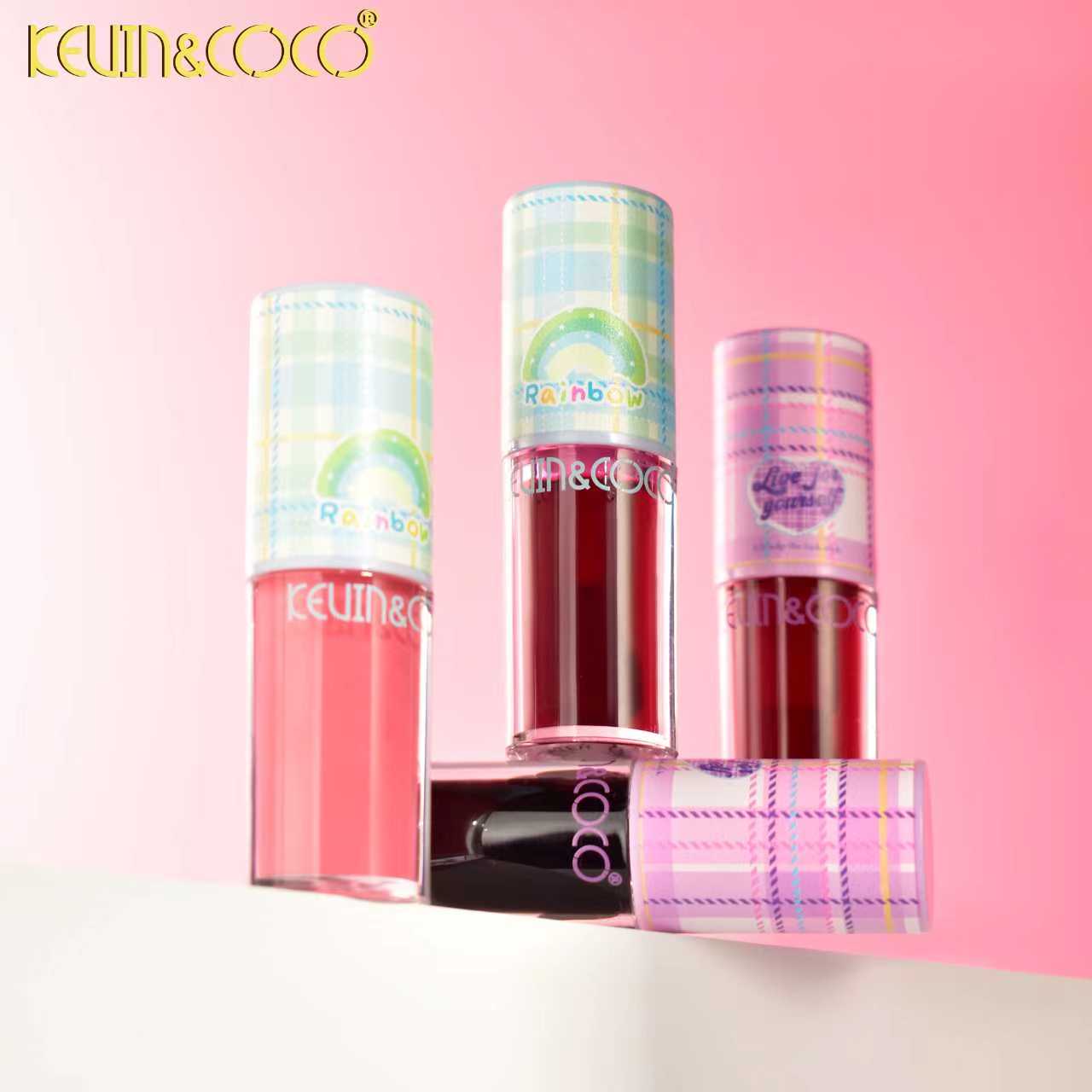 Brillo Labial Diseño de Cuadros Kawaii KEVIN&COCO REF:KC1018