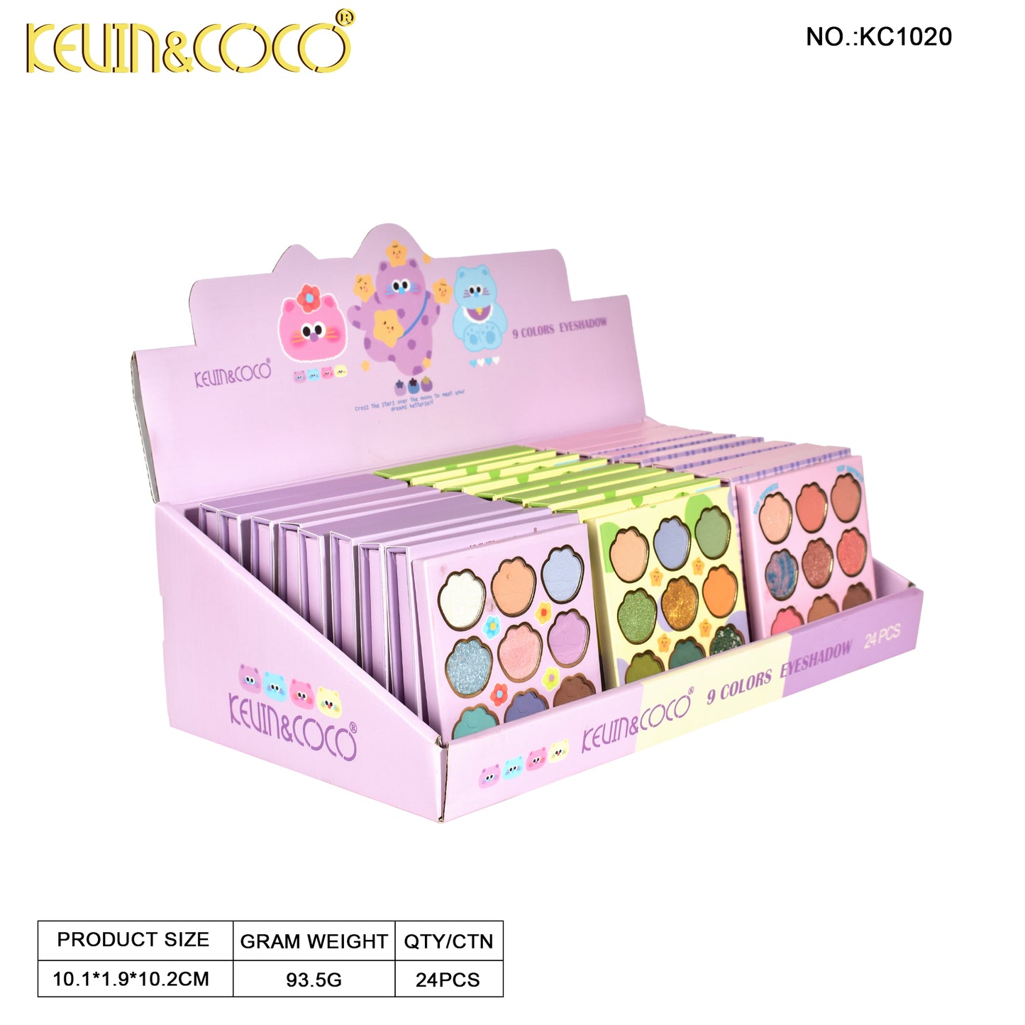 Sombra de Ojos KEVIN&COCO REF:KC1020