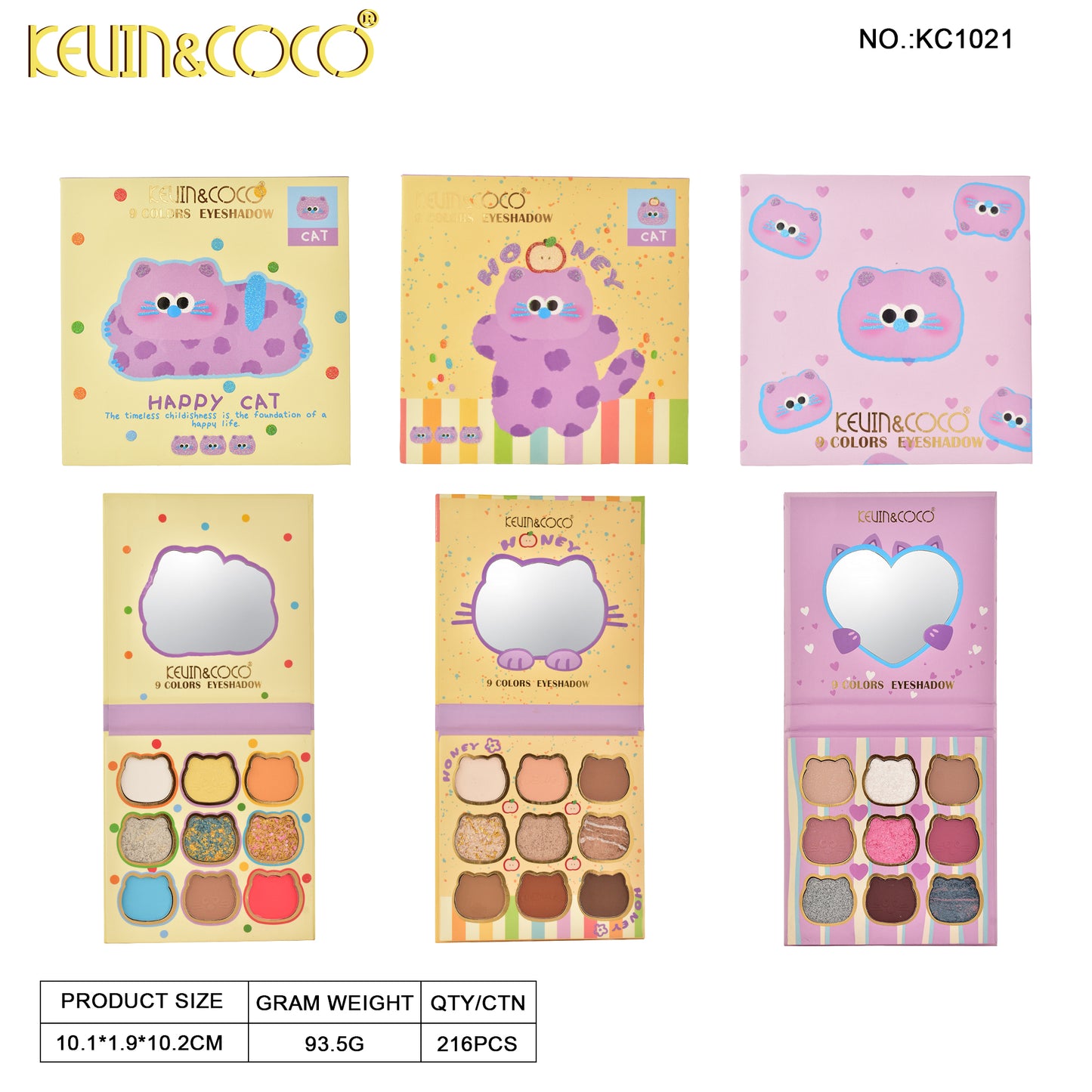 Sombra de Ojos KEVIN&COCO REF:KC1020