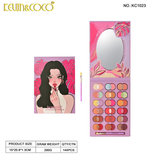 Sombras de Ojos 54 colores KEVIN&COCO REF:KC1023