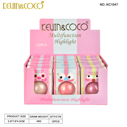 Iluminador y Rubor Planeta KEVIN&COCO REF:KC1047