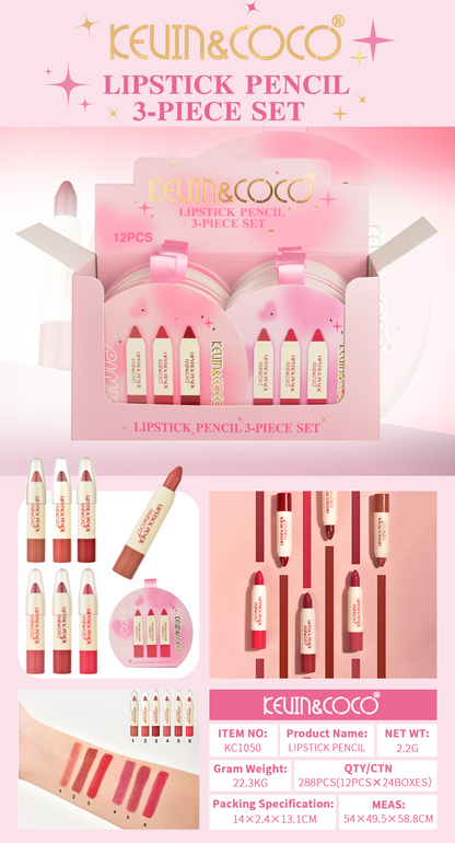 Kit Labial en barra KEVIN&COCO REF:KC1050