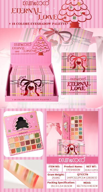 Paleta de Sombras Navidad KEVIN&COCO REF:KC1052