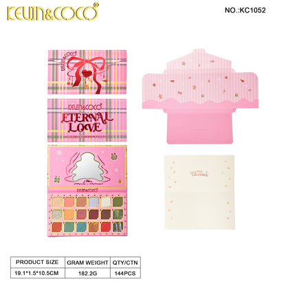 Paleta de Sombras Navidad KEVIN&COCO REF:KC1052