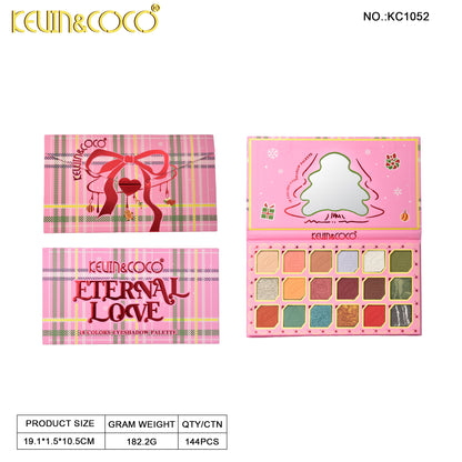 Paleta de Sombras Navidad KEVIN&COCO REF:KC1052