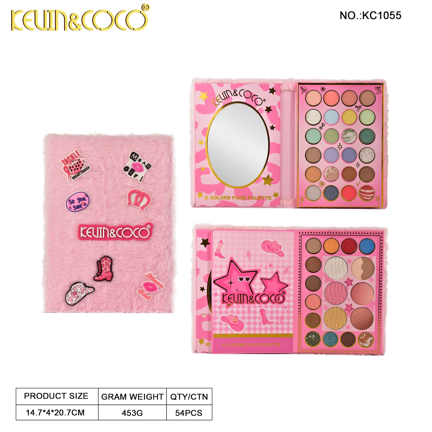 Paleta libro de Maquillaje KEVIN&COCO REF:KC1055