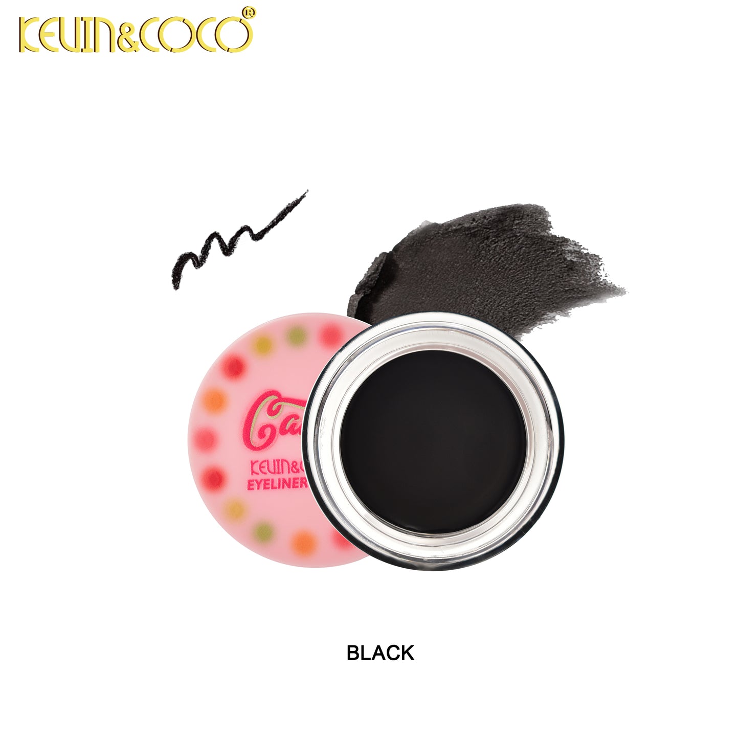 Delineador en Gel con Brocha Candy – Kevin & Coco REF:KC1058